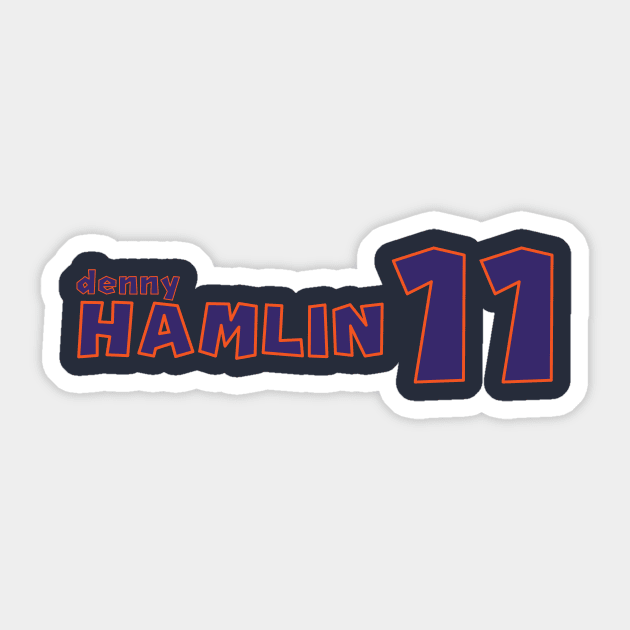 Denny Hamlin '23 Sticker by SteamboatJoe